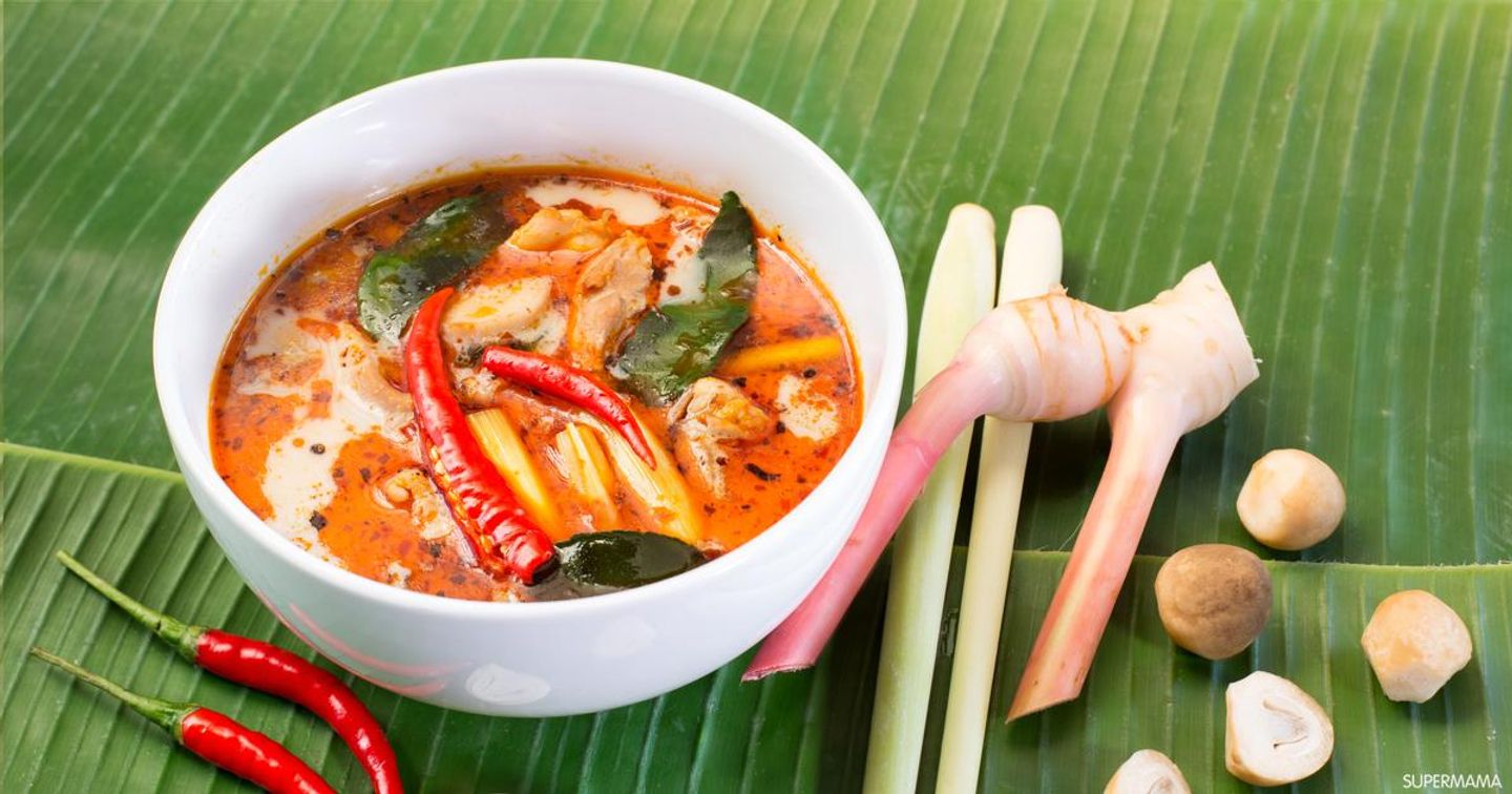 Tom Yom Soup With Shrimp