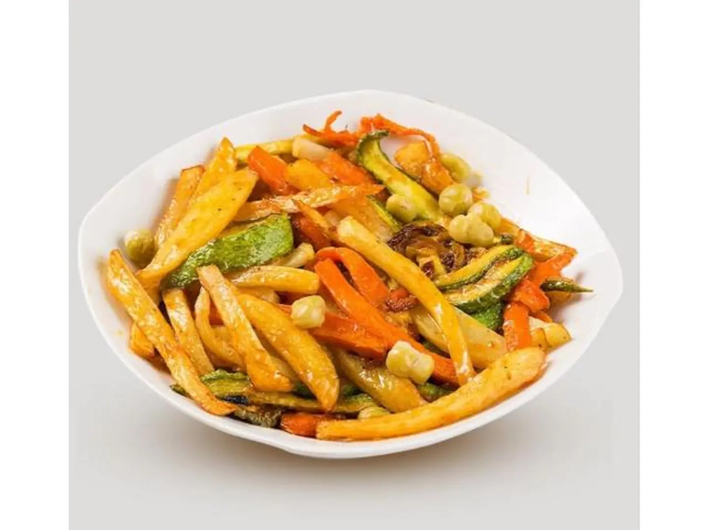 Mixed Vegetable In The Oven