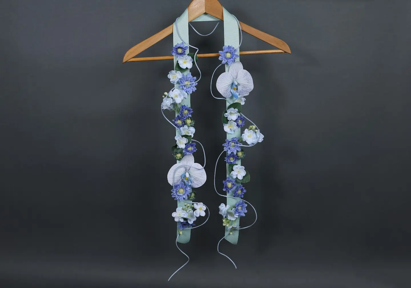 Blue Graduation Garland