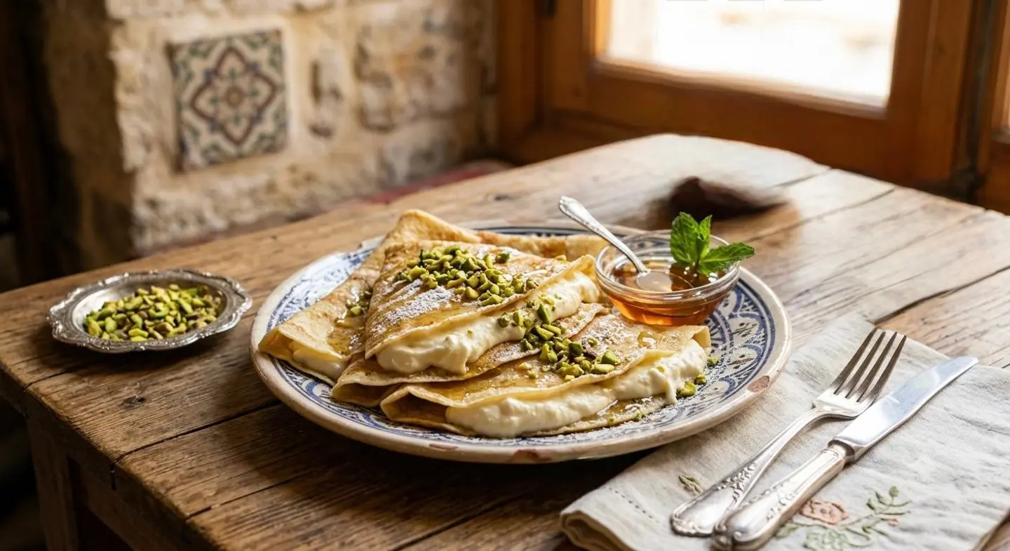 Crepe With Cream