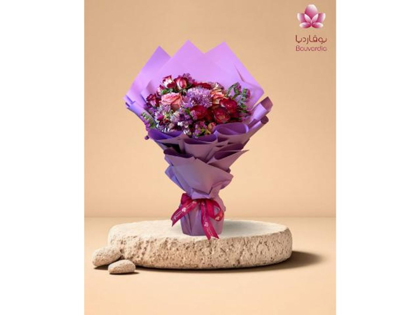 باقة ورد طبيعي ٨