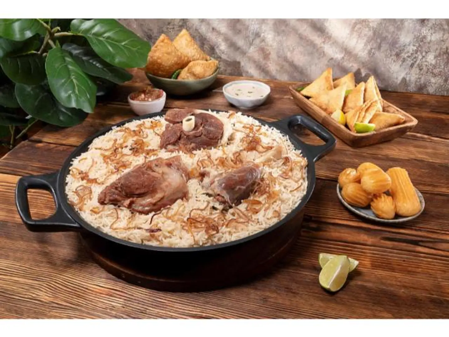 For One Person White Madghout Lamb