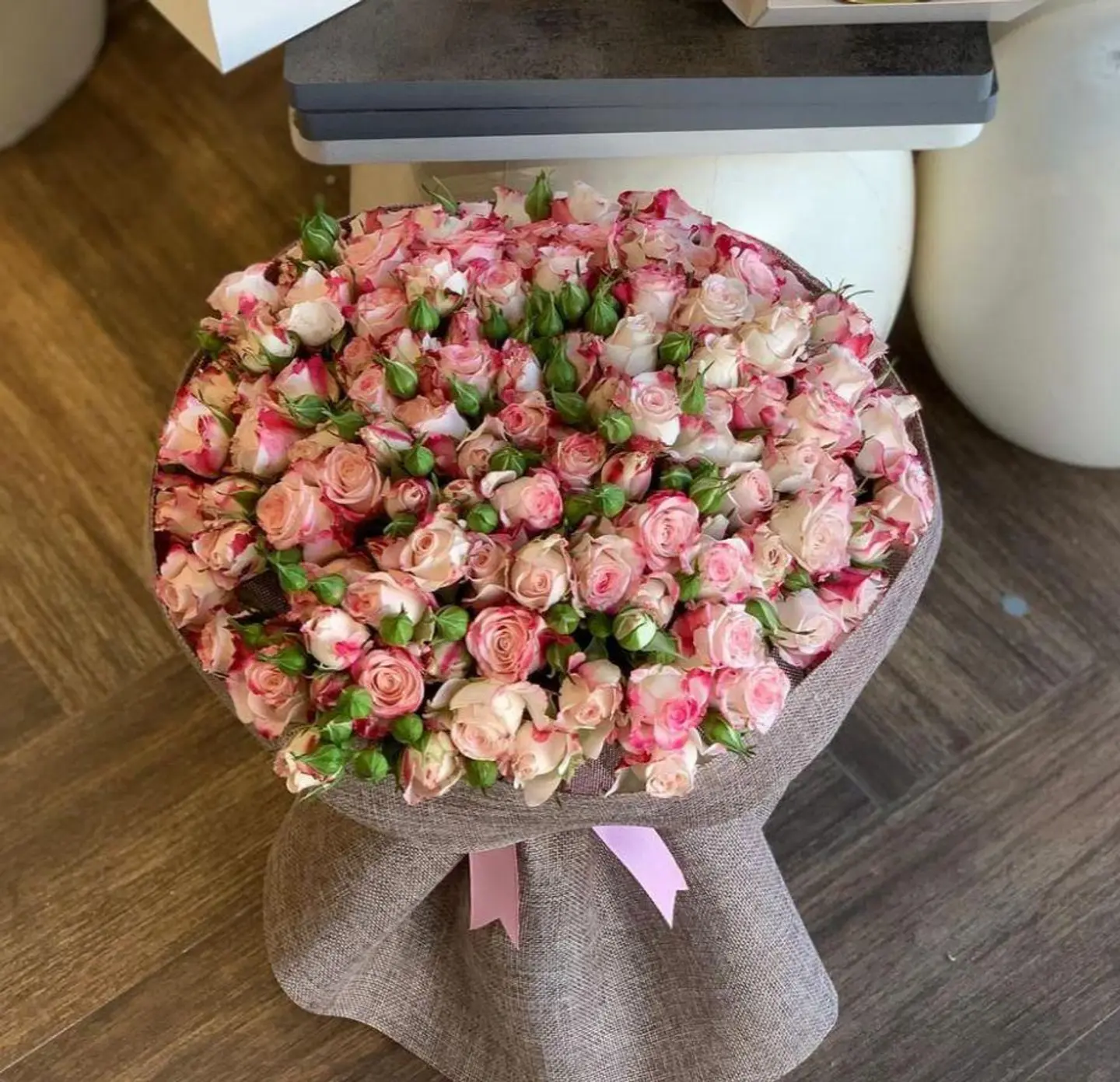 بوكيه ورد بيبي روز ٢