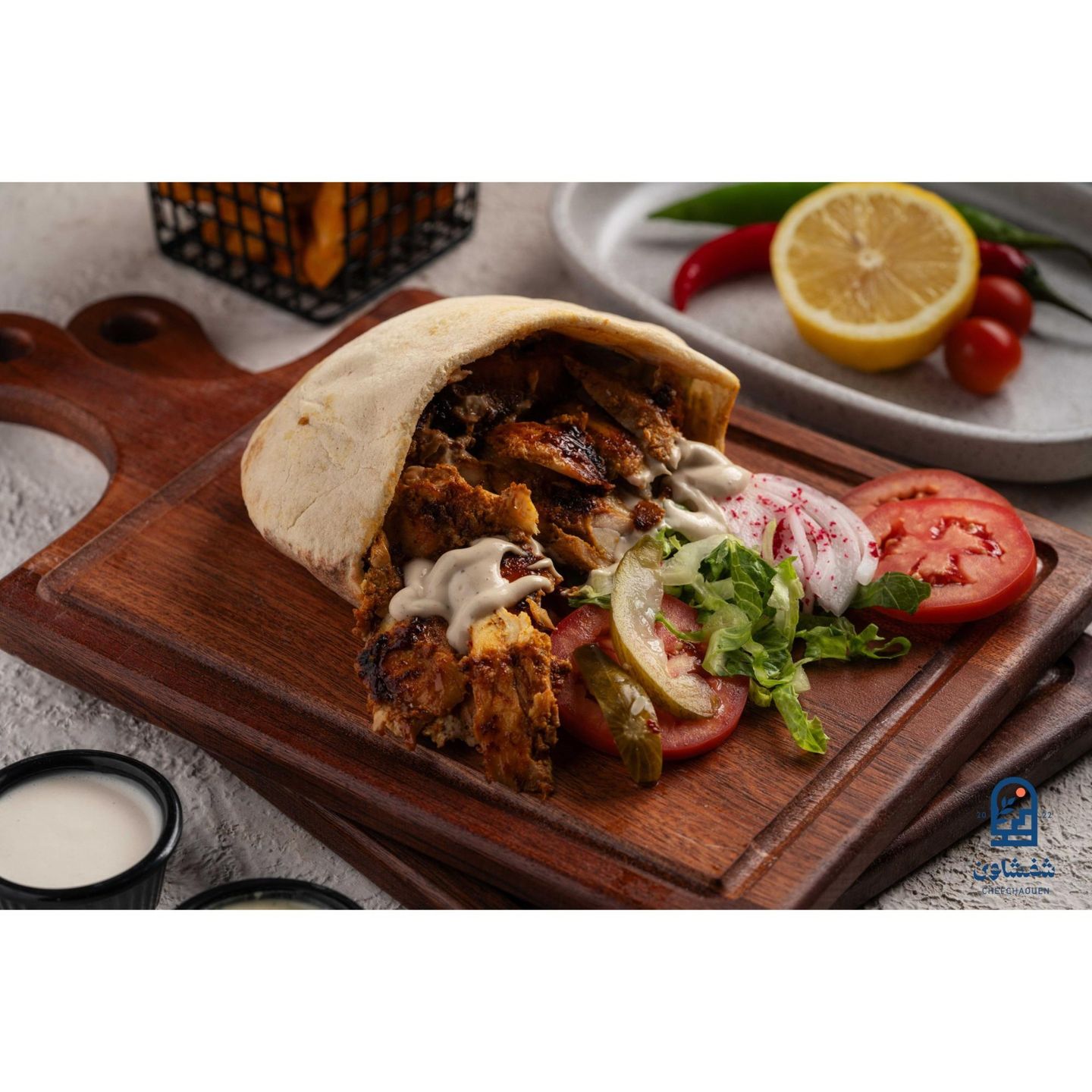 ساندوتش شاورما دجاج
