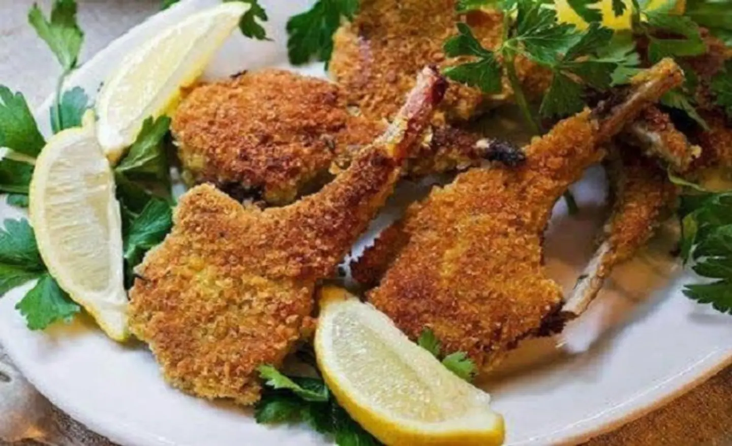 ريش دجاج بانيه