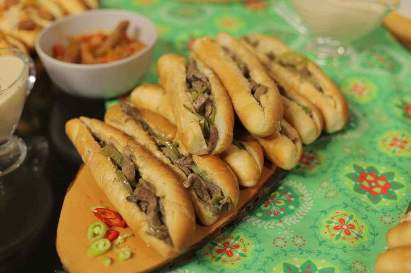 ساندوتش كبده جبن شيدر