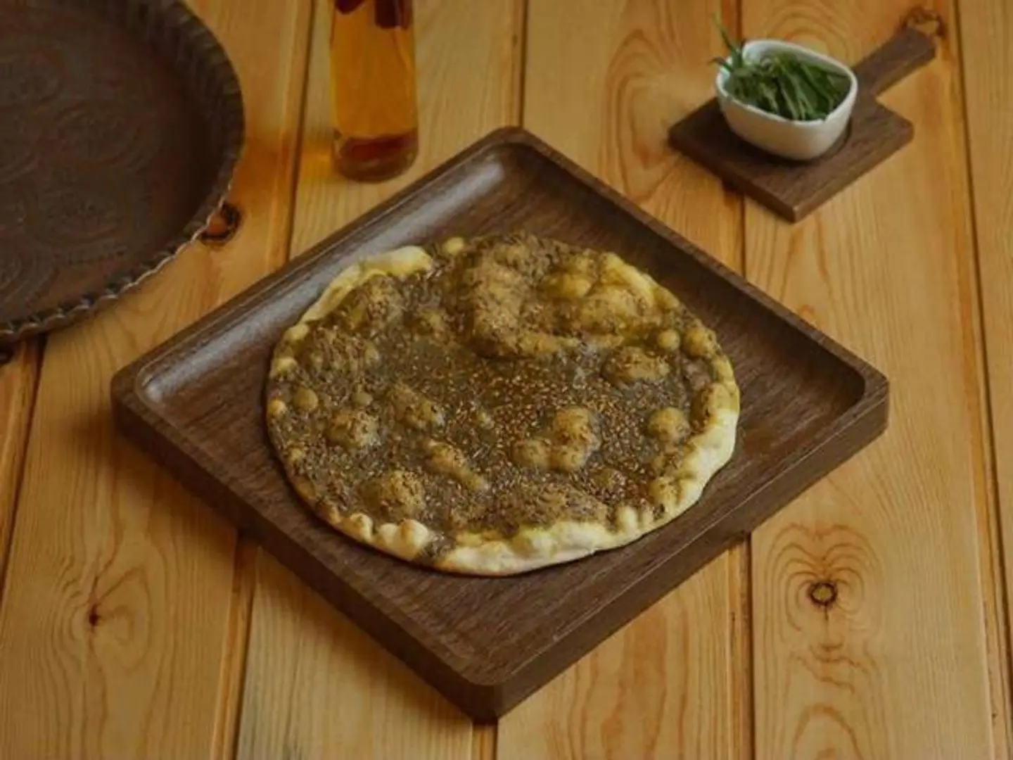 فطيرة زعتر ساده