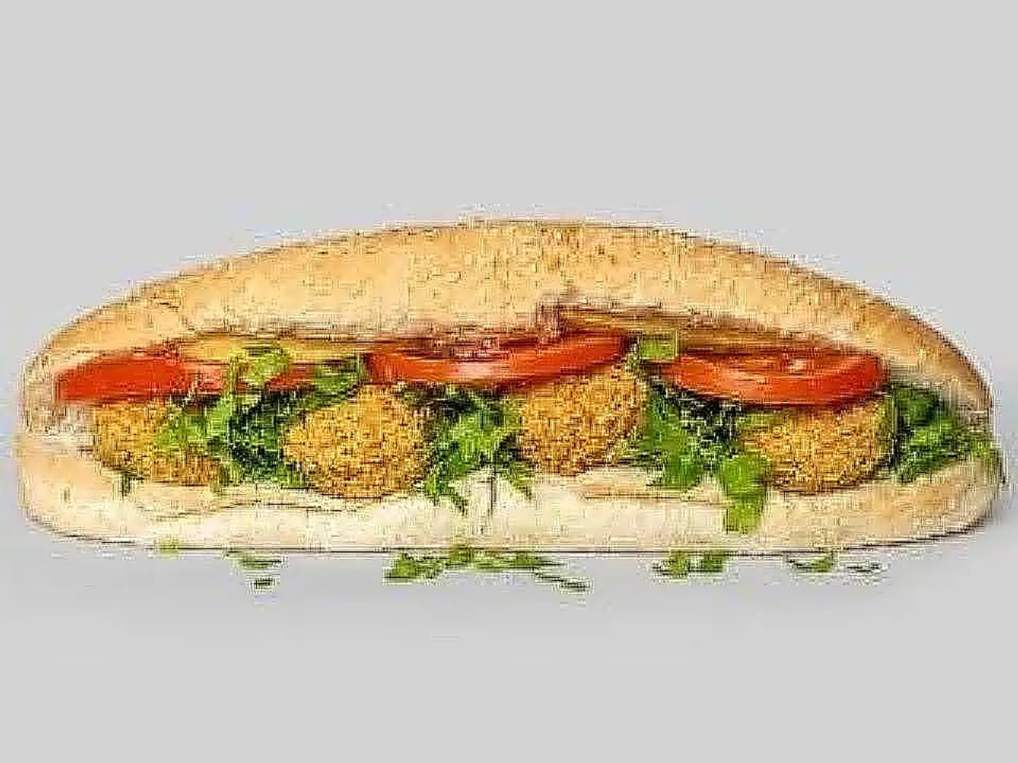 Falafel Samoli Bread