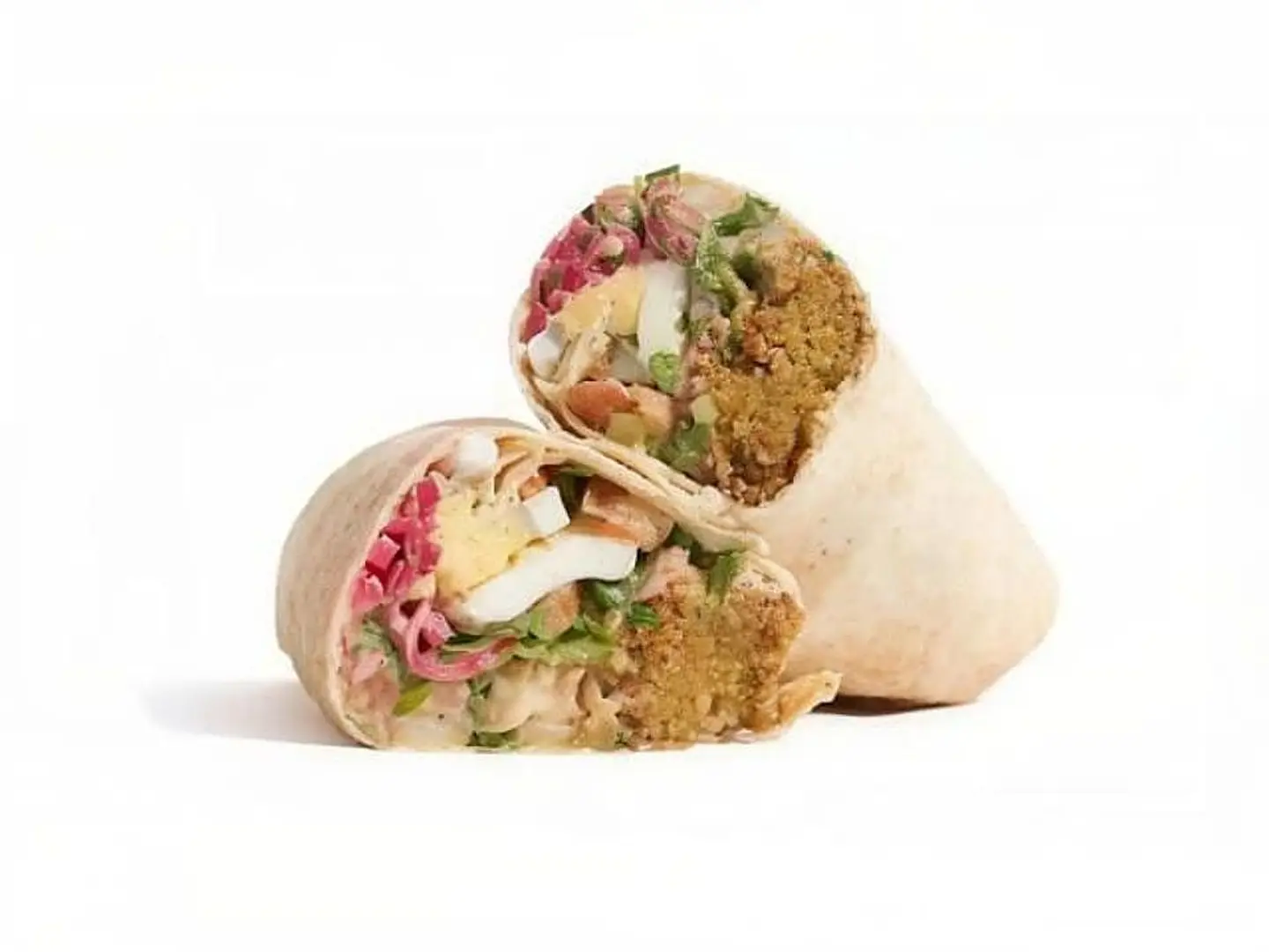 سندوتش فلافل بيض جبن دمياطي