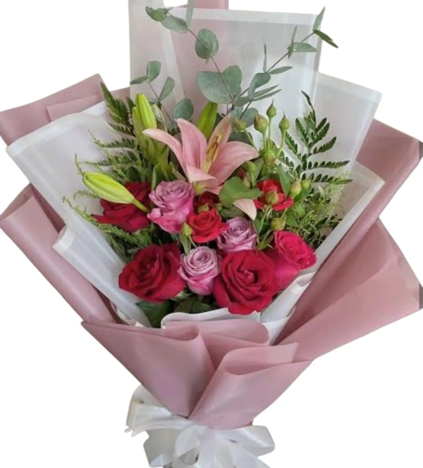 Lily And Rose Bouquet