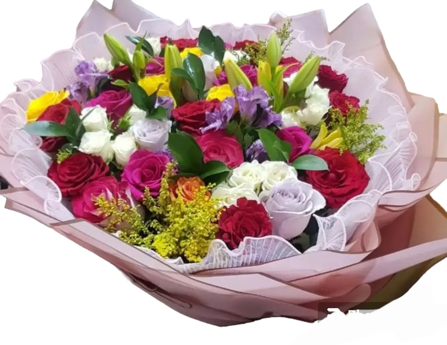 Mixed Flowers Bouquet 90