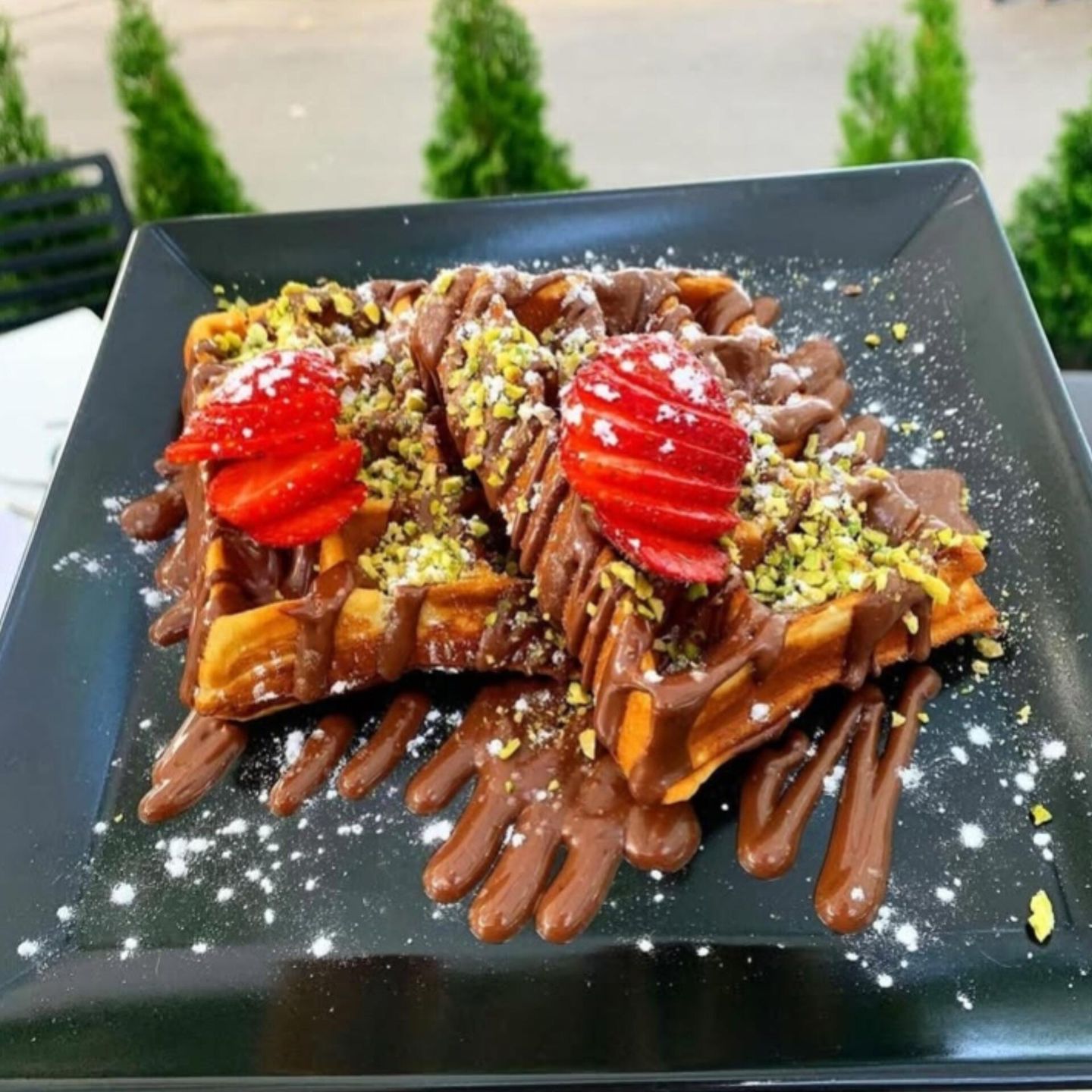 Chocolate Waffle