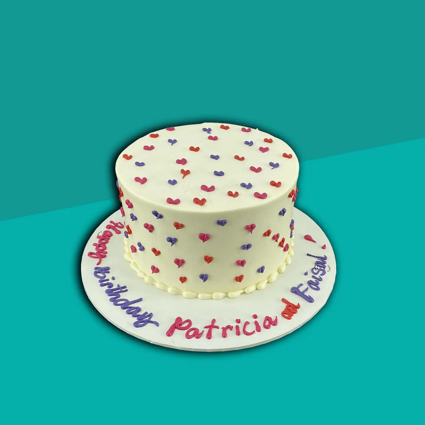 Heart Drops Cake