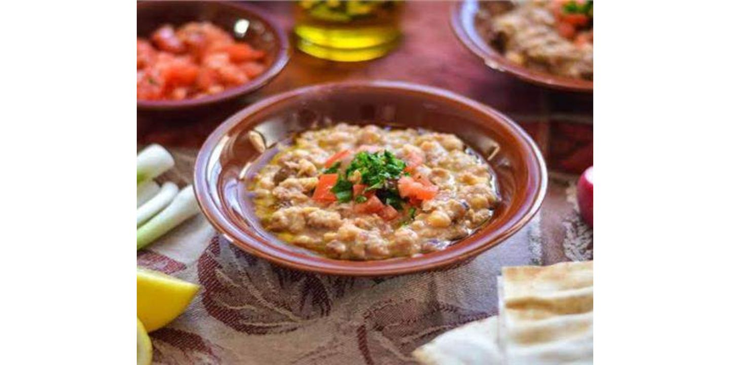فول مع سمن بلدي