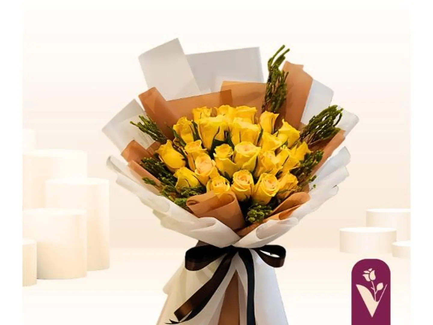 يلو روز بوكيه