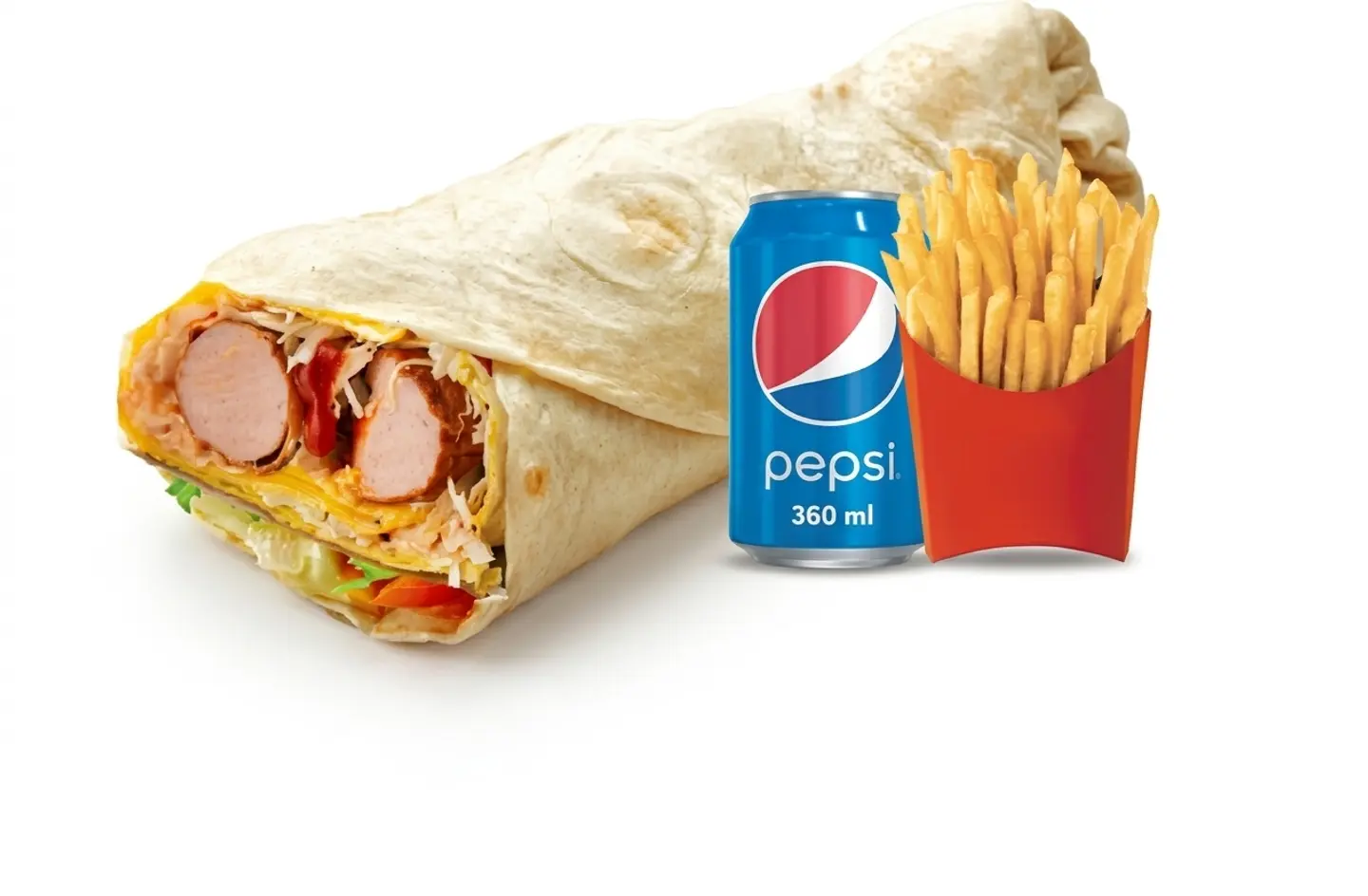 وجبة تورتيلا هوت دوج