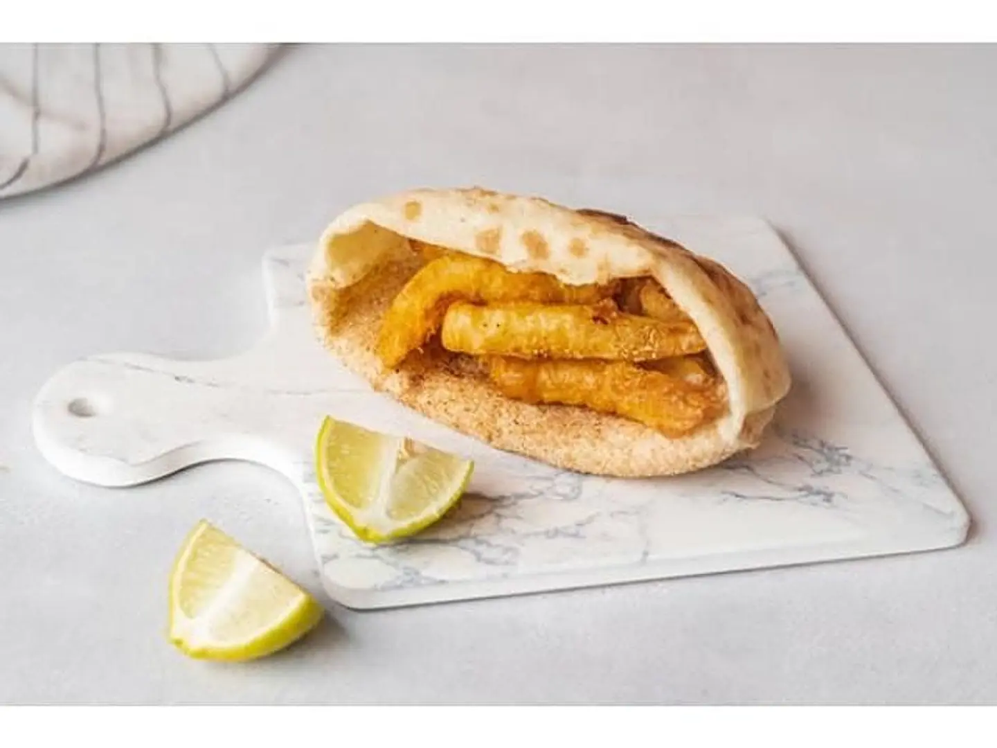 Shrimp Fries Sandwich