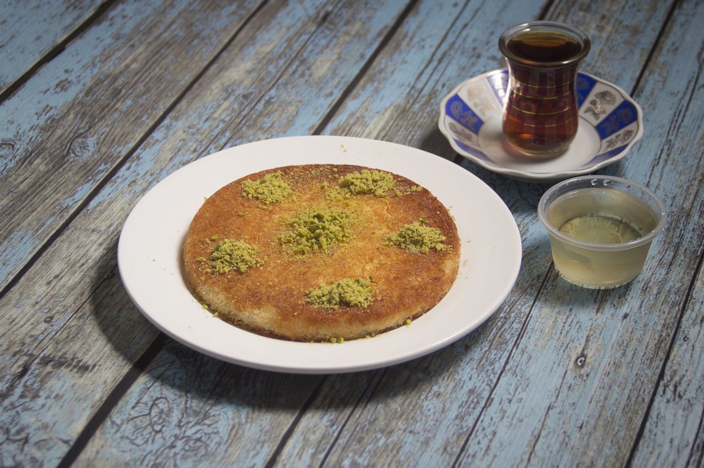 كنافة بالقشطة