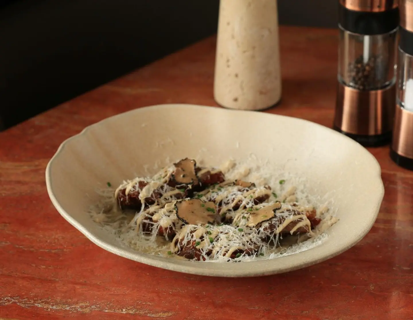 Crispy Baby Truffle Potatoes