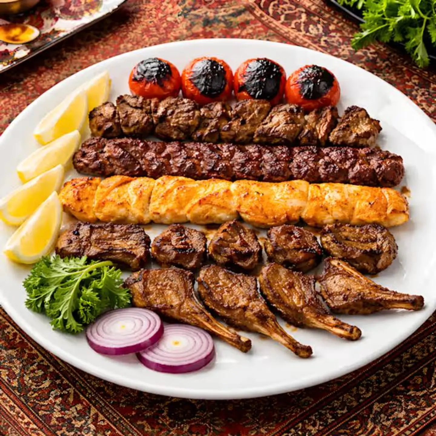 صحن مشاوي قصر البيروتي