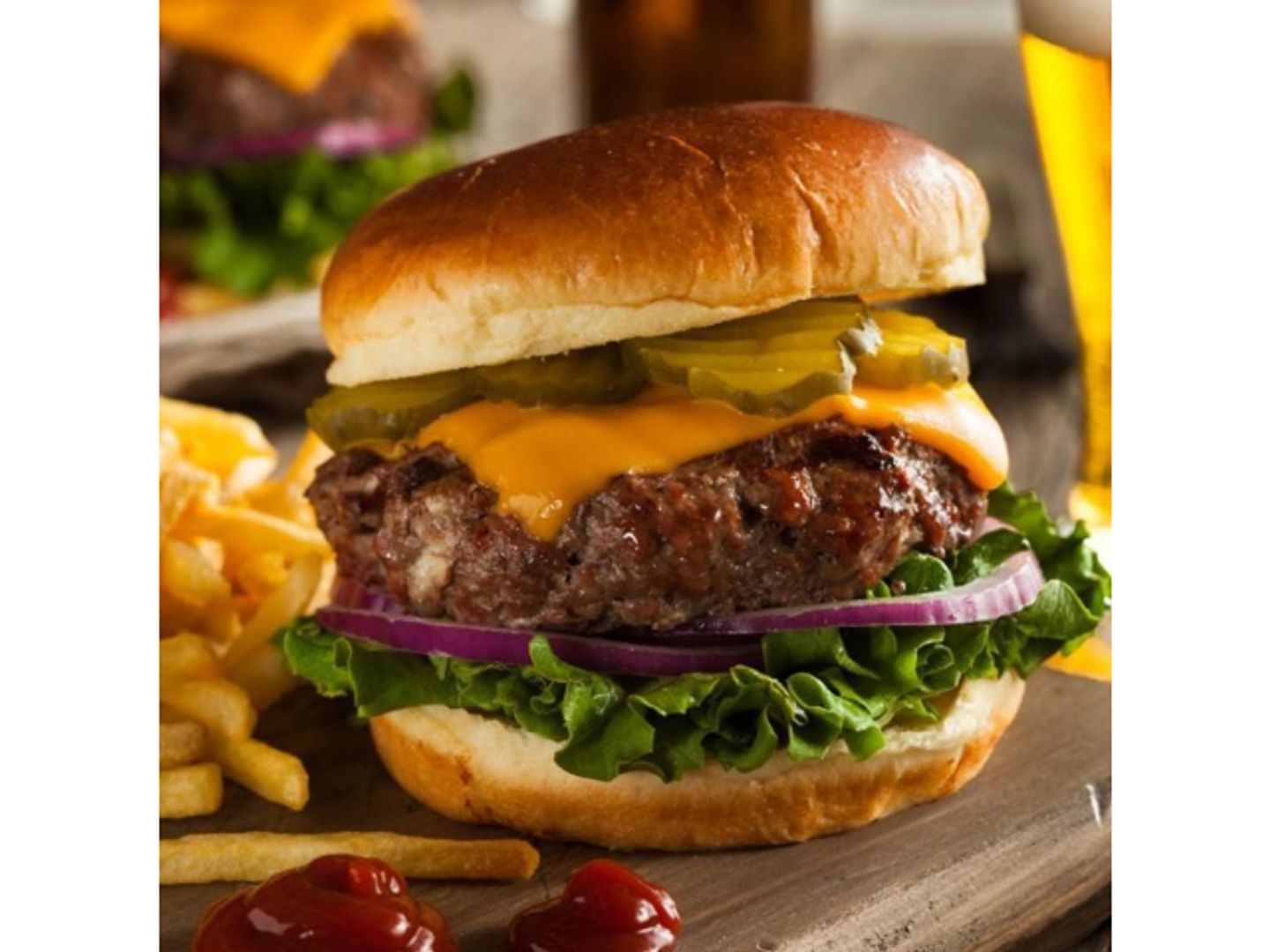 Plain Meat Burger