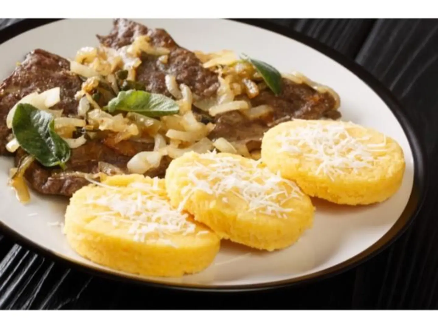 Liver With Grated Cheese