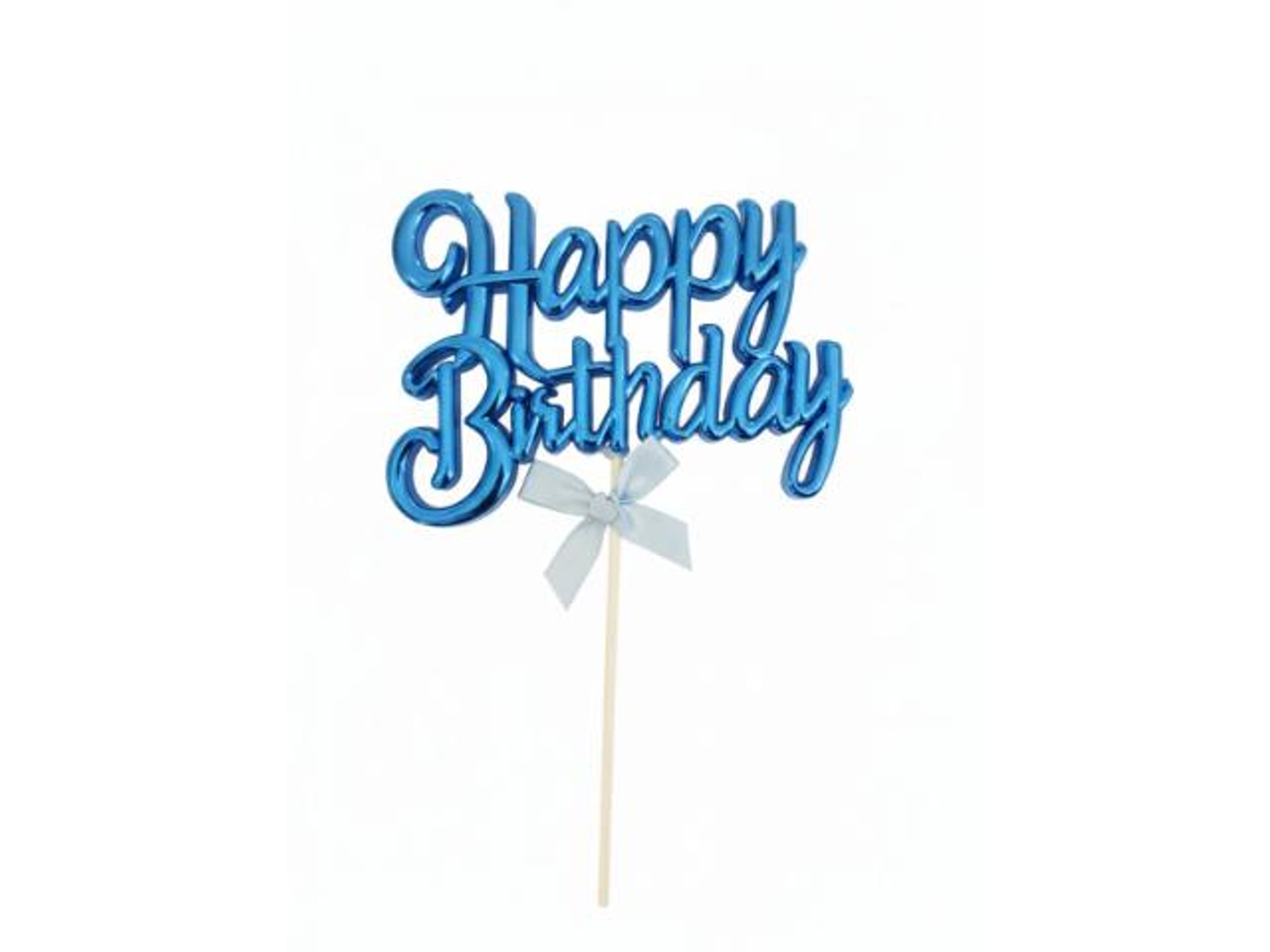 Birthday Cake Topper (Blue)