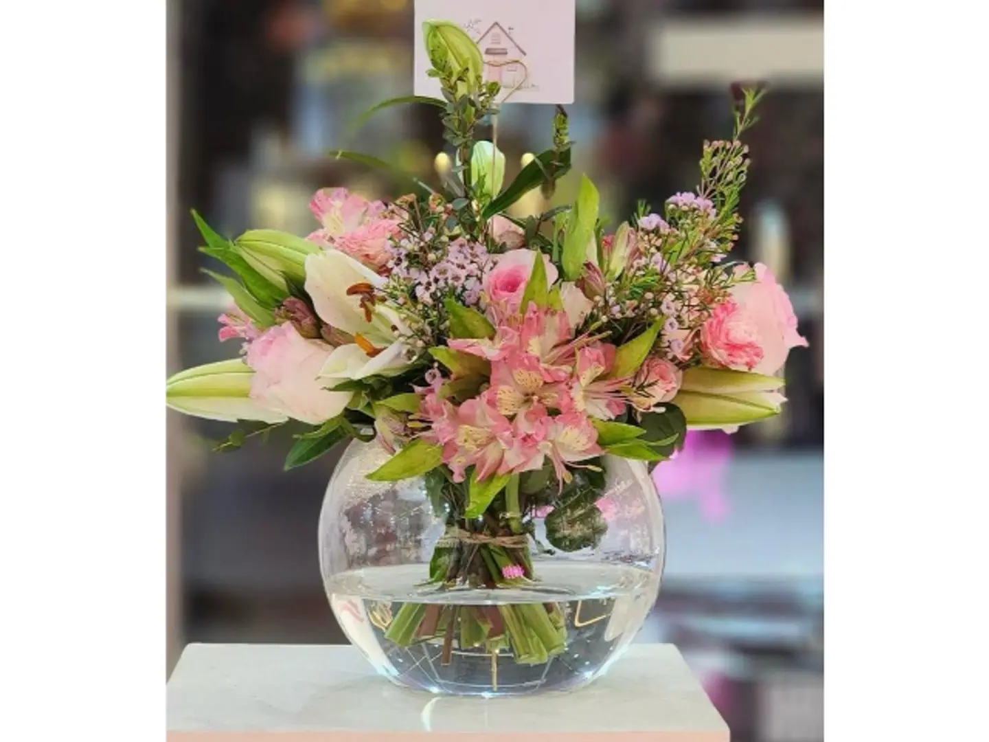 Alstroemeria Vase