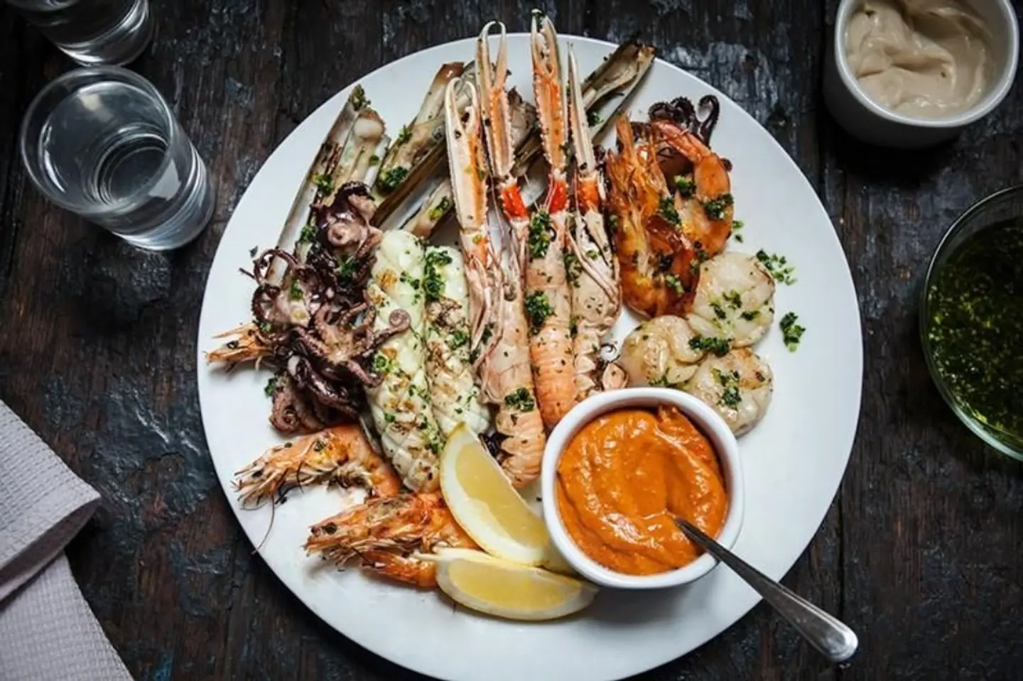 Grilled Seafood Mix
