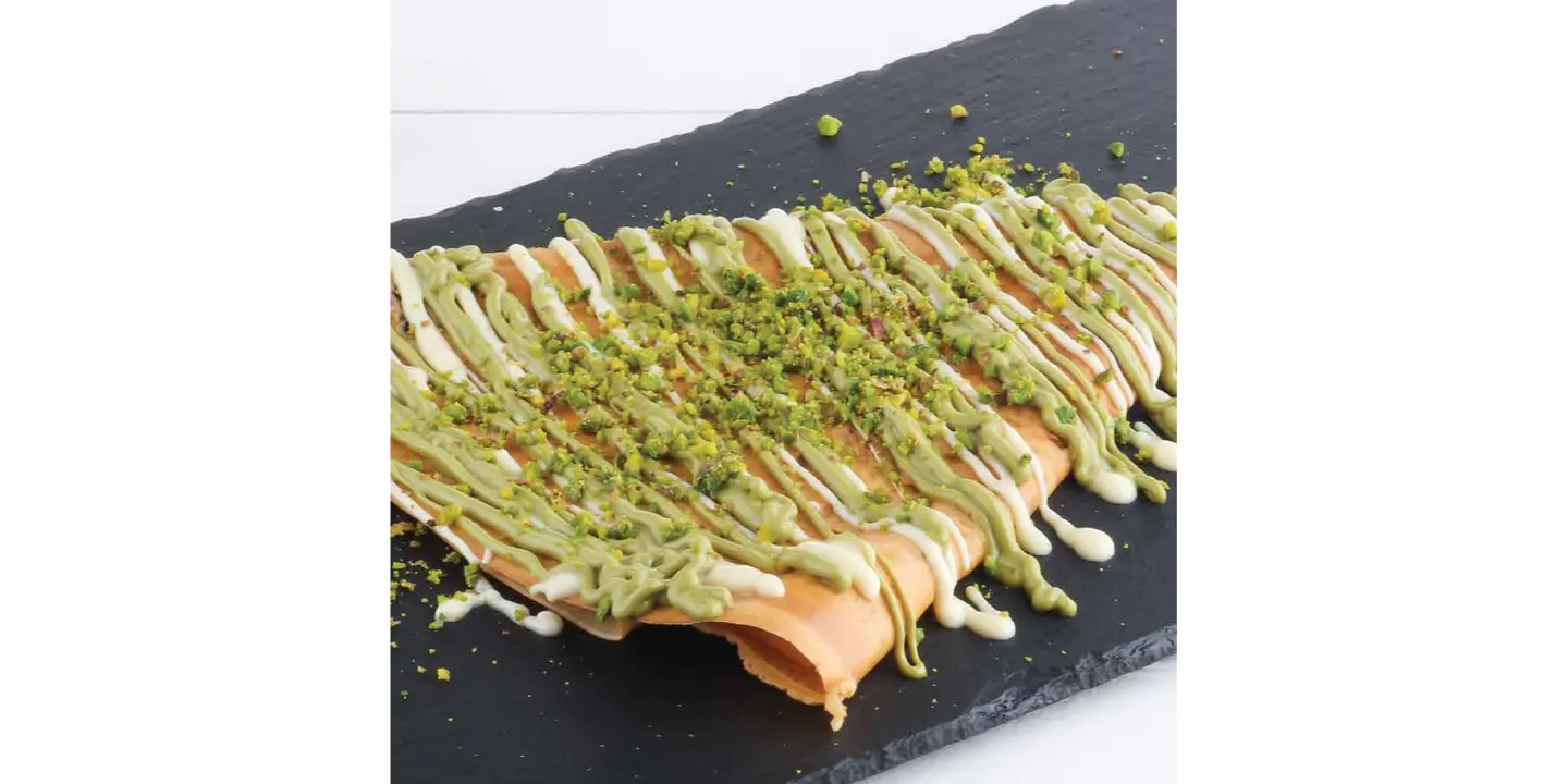Pistachio Crepe