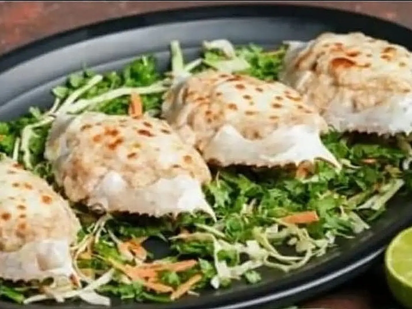 كابوريا مخلية بالجمبري والجبنة 4 قطع