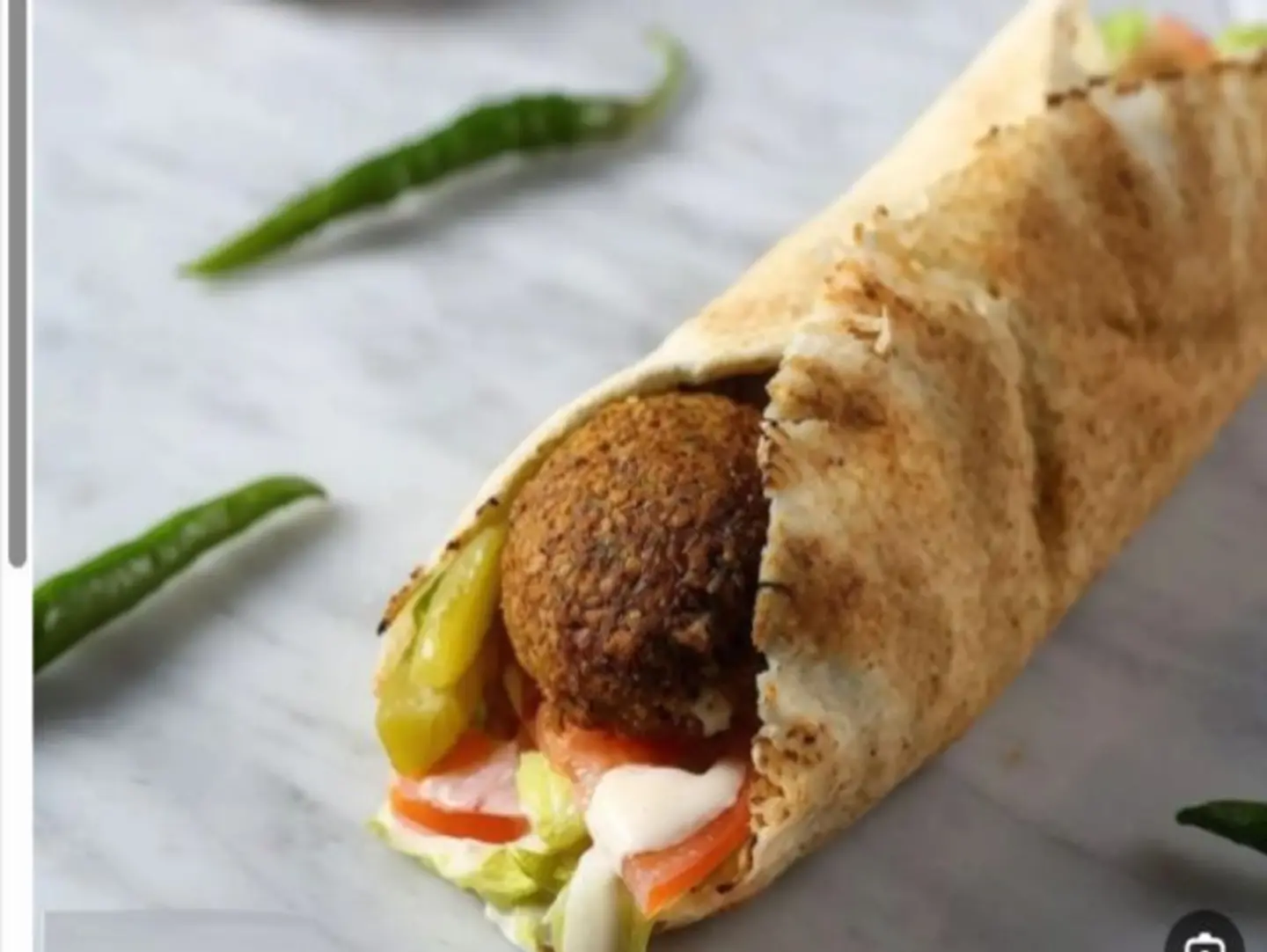 Falafel With Cheese