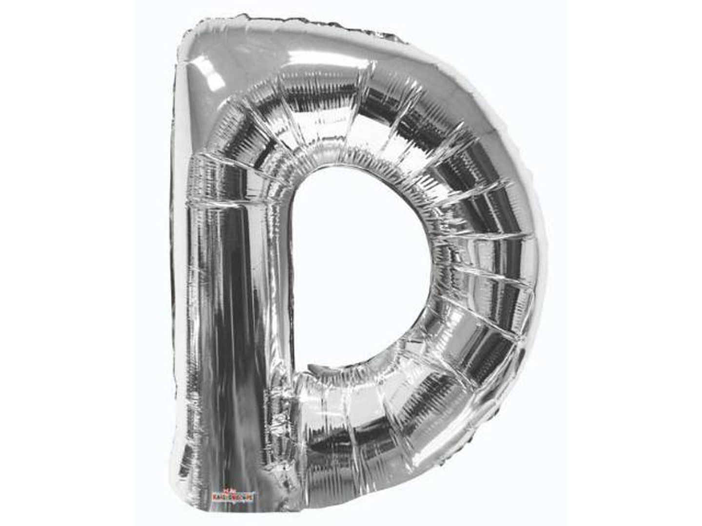 Helium D Balloon Silver