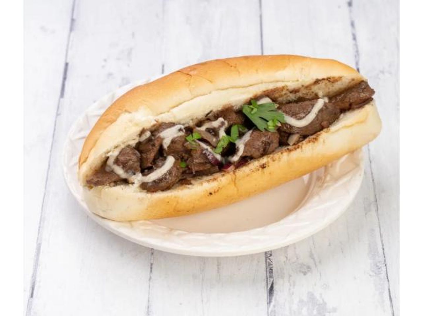Liver With Cheese Sandwich