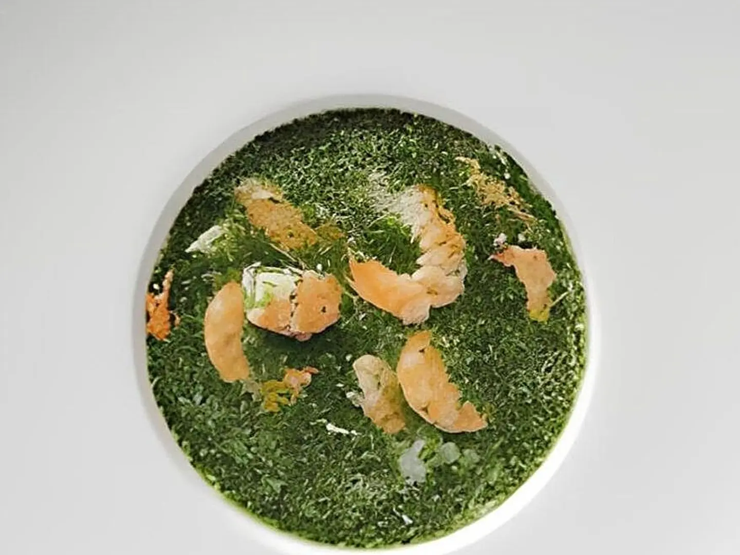 Molokhia With Shrimp