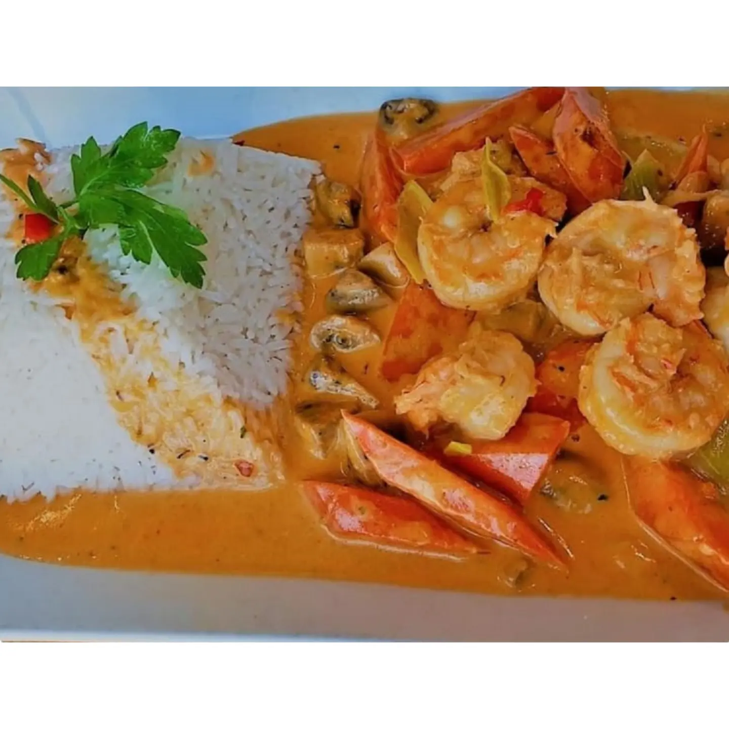 Creamy Shrimp Wok