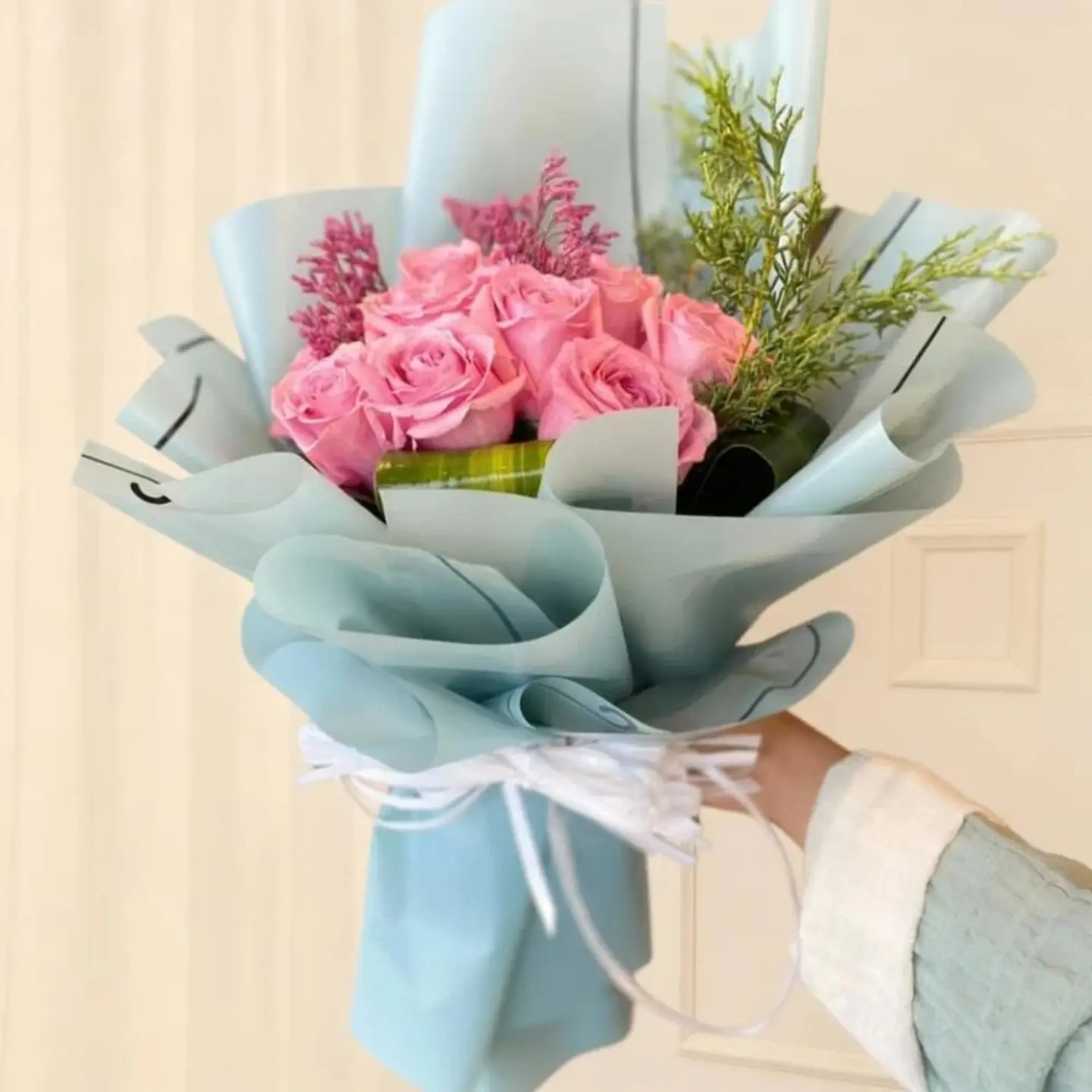 Pink Rose Bouquet