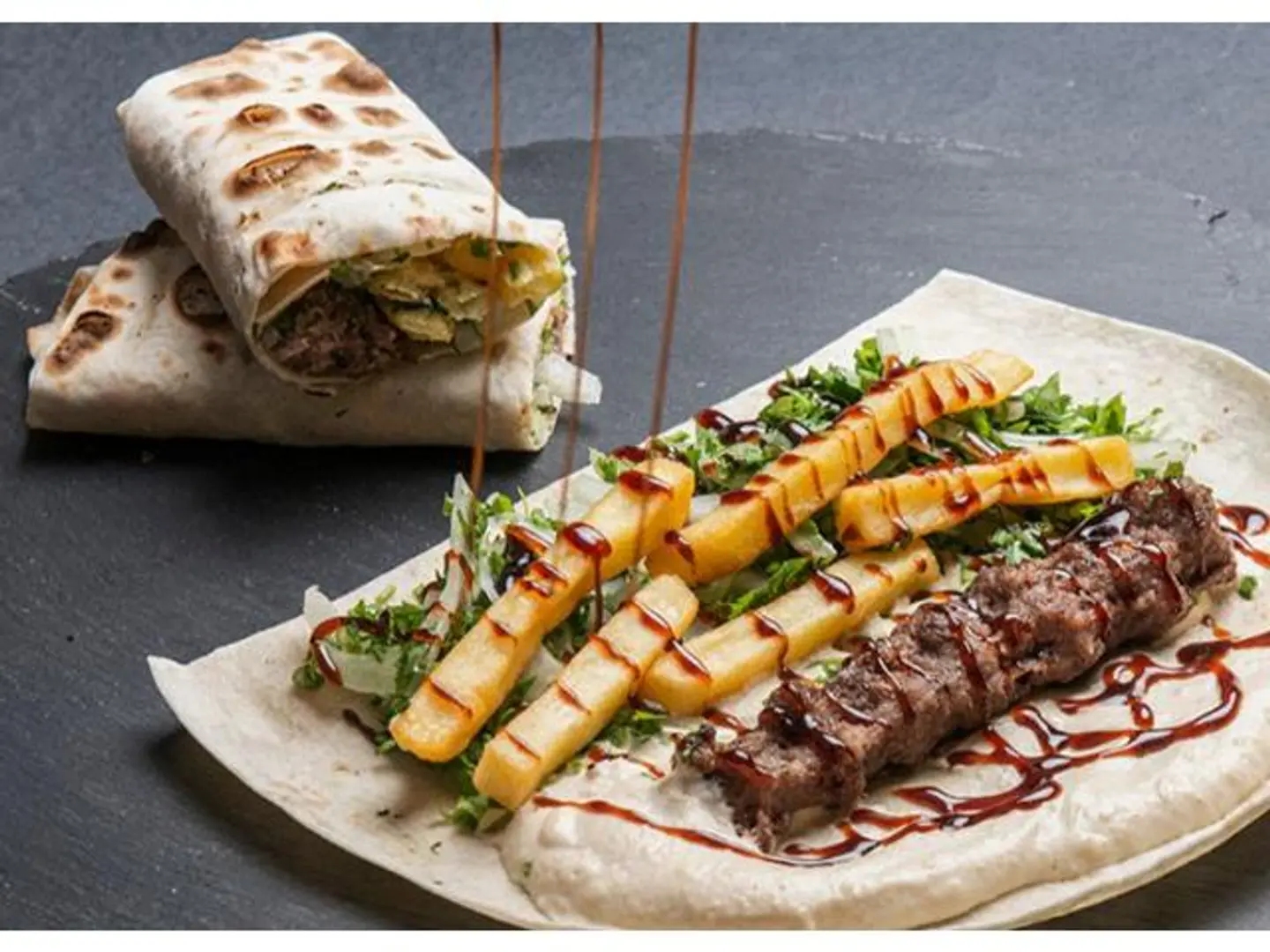 Meat Kebab Sandwich