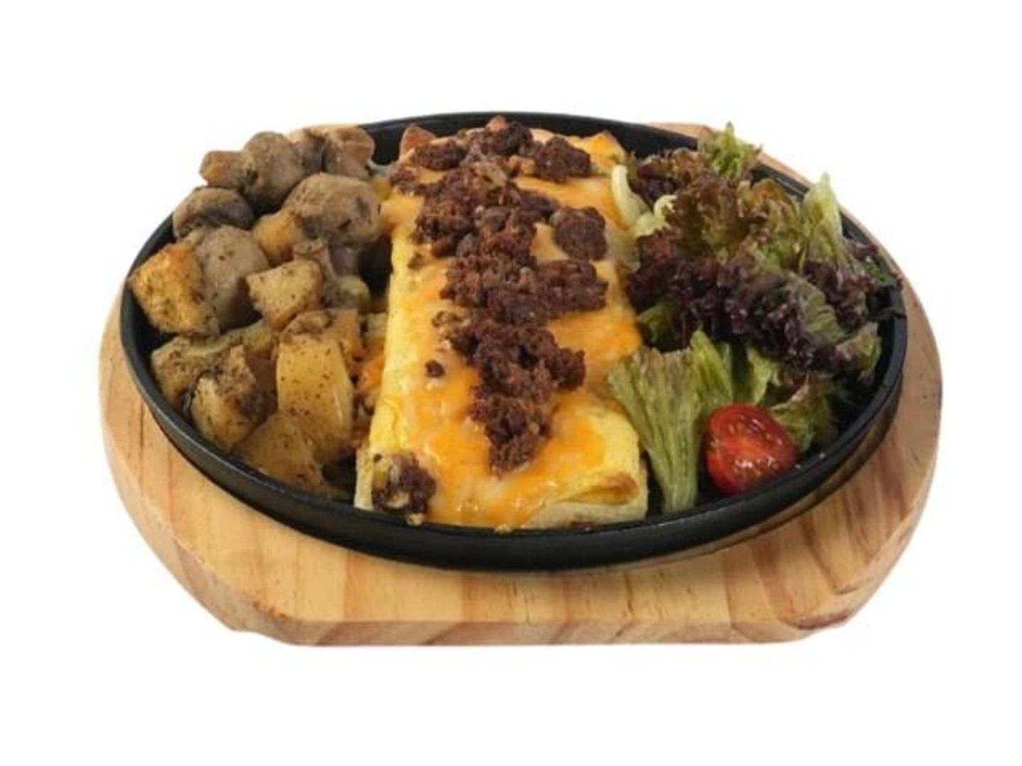 Omelet Oriental Sausage