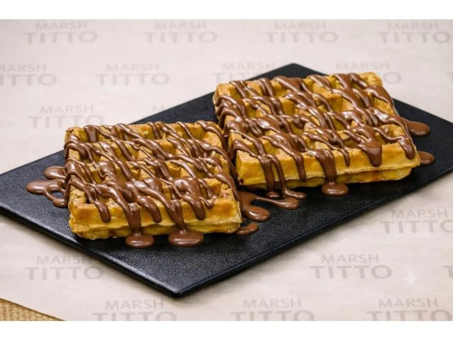 Waffel Nutella
