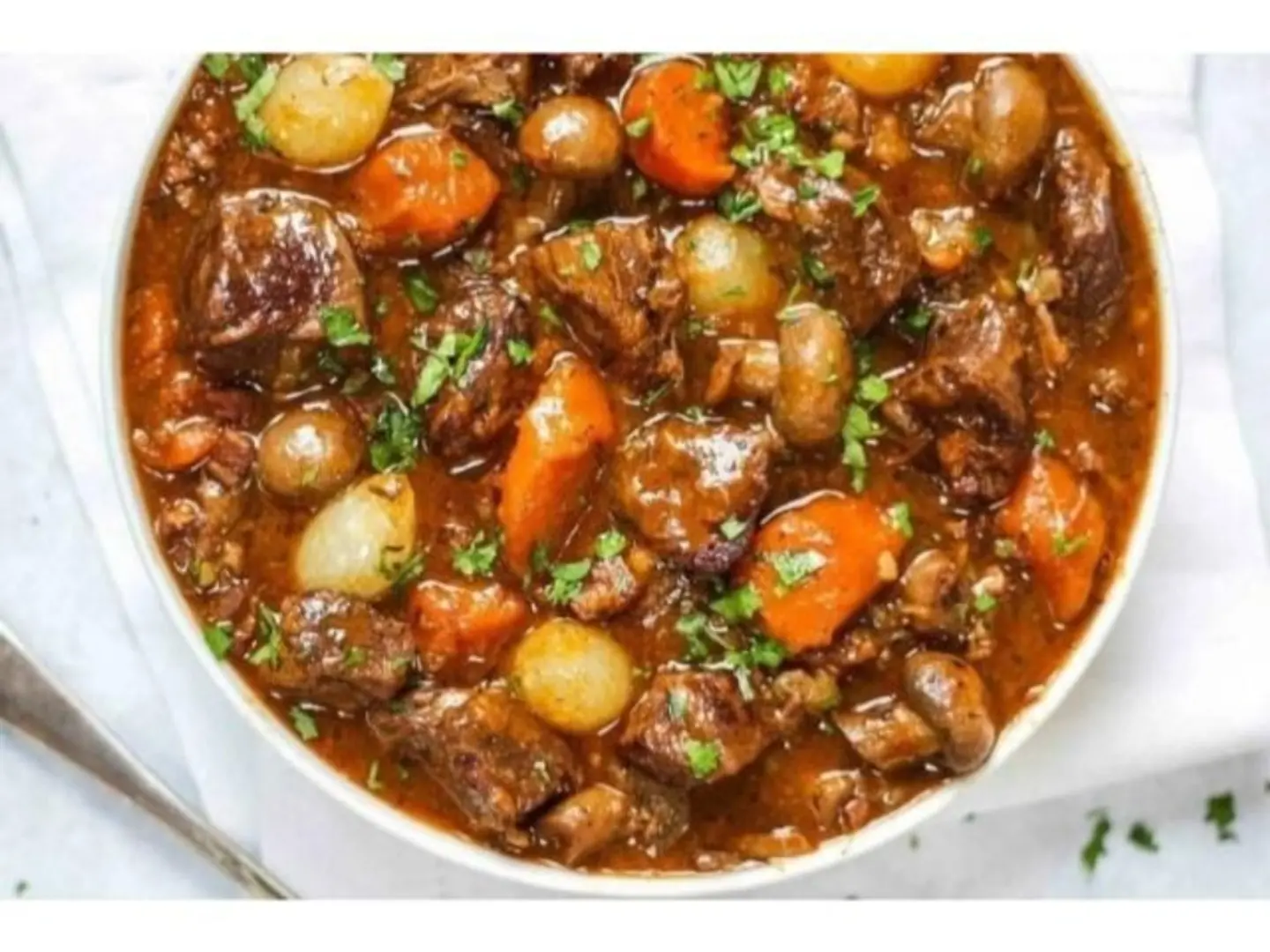Meat Tagine With Peas