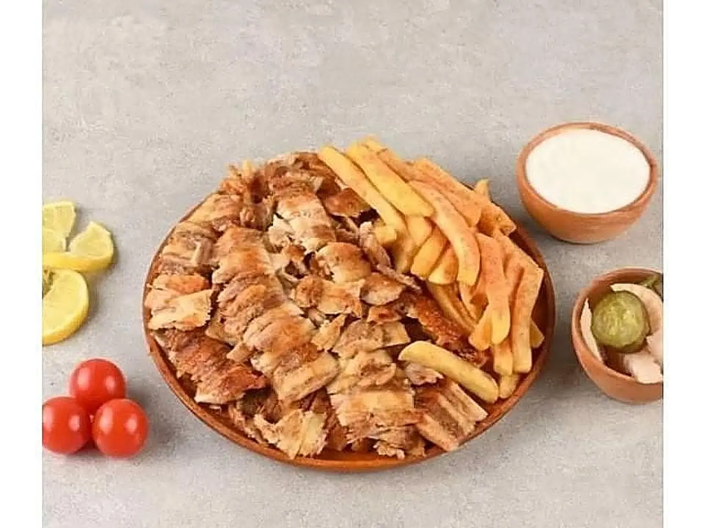 صحن شاورما دجاج