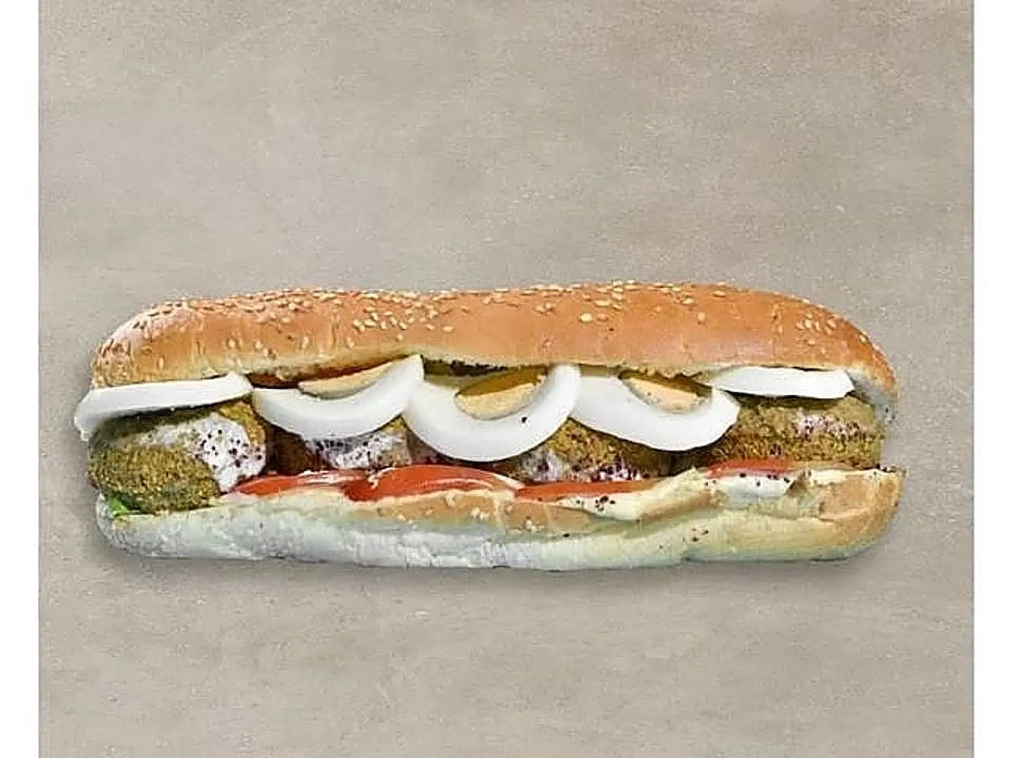 Mixed Falafel Sandwich