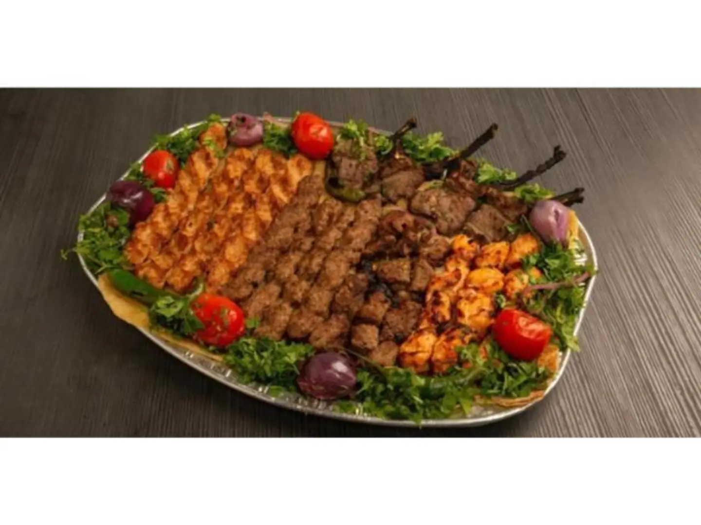 صحن كباب مشكل 12 سيخ