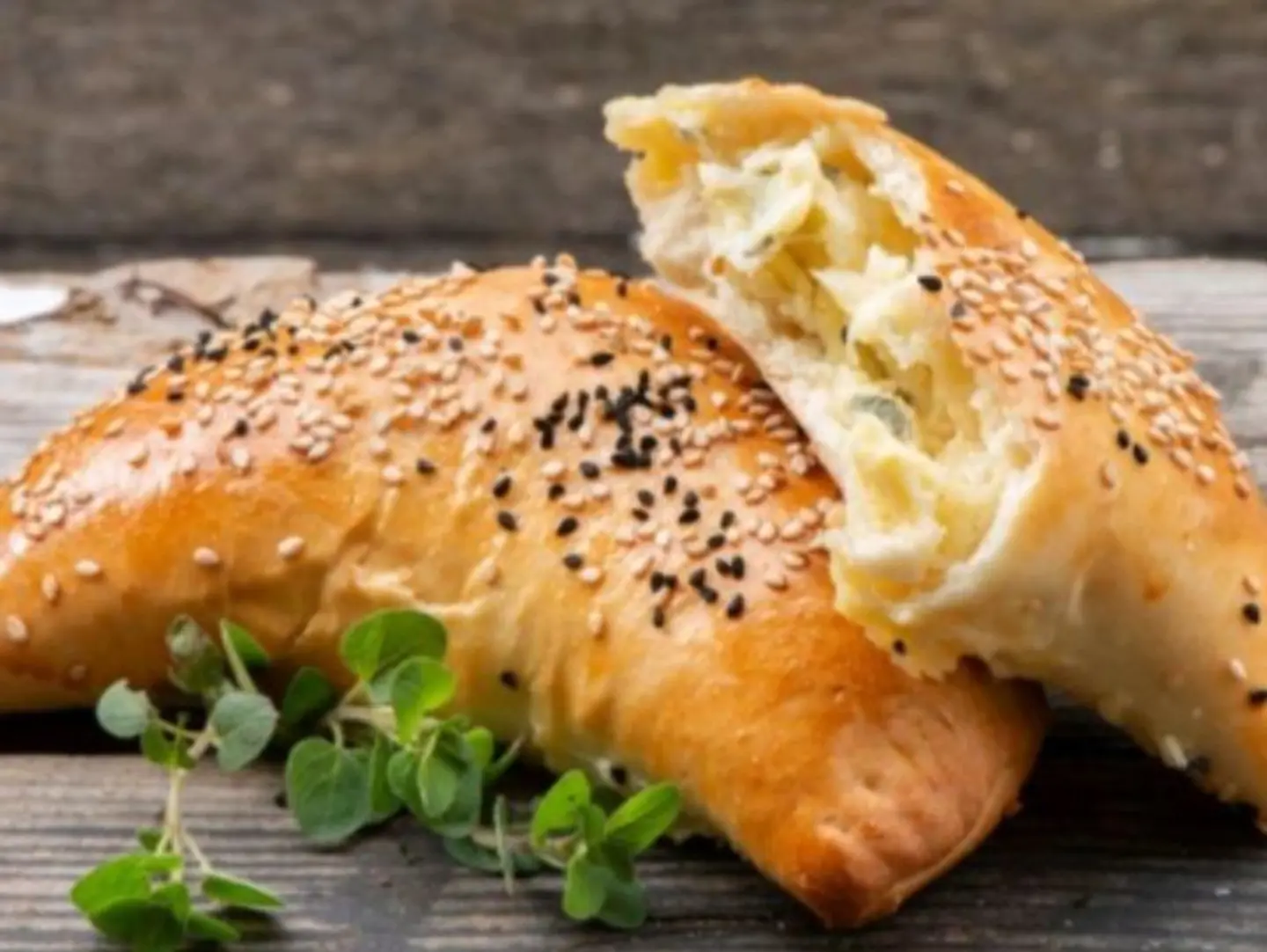 Oven Baked Labneh And Honey Pie