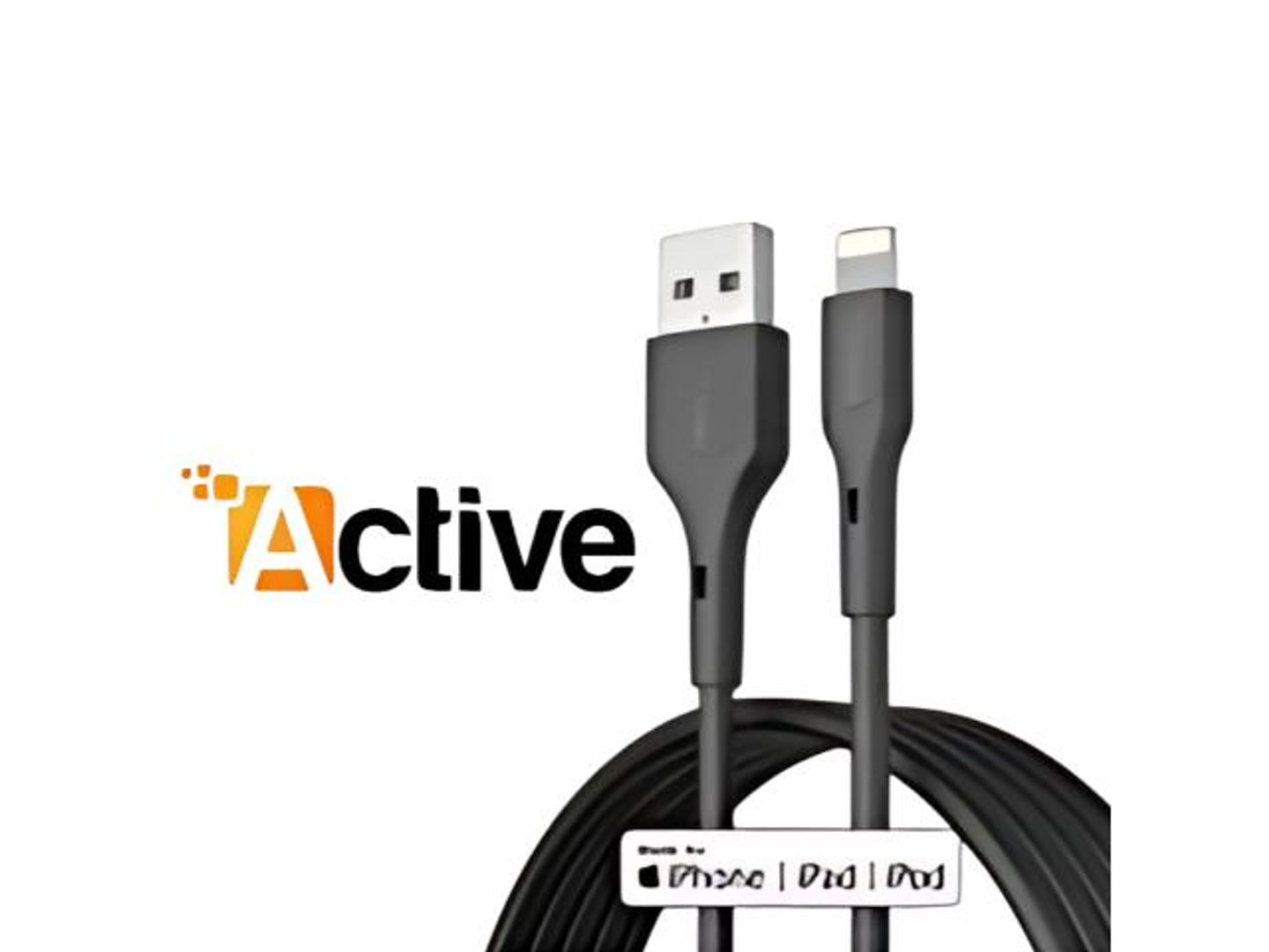 كيبل ايفون يو اس بي الى لايتنينج اكتيف 1م