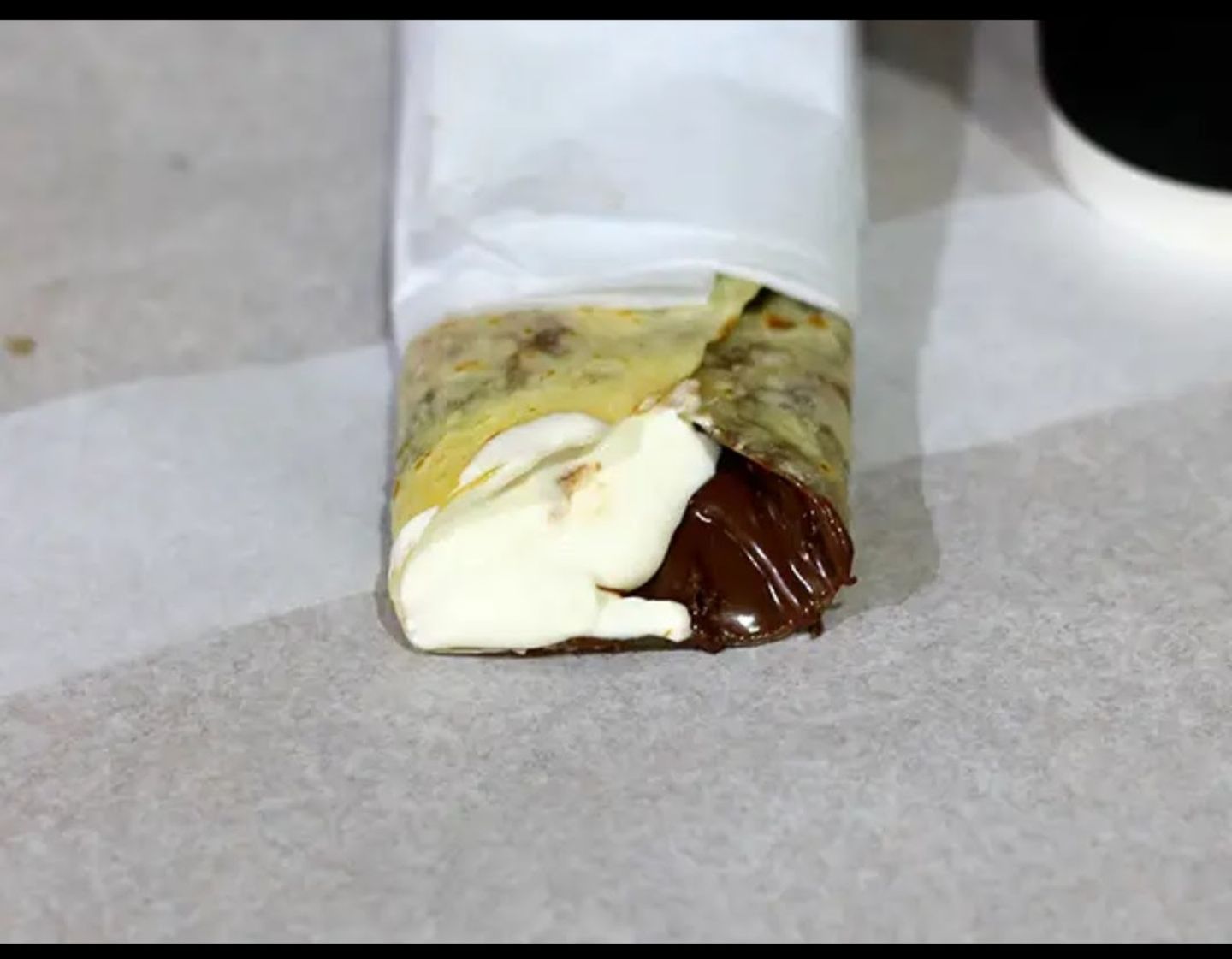 Chapati Nutella Corn Flakes