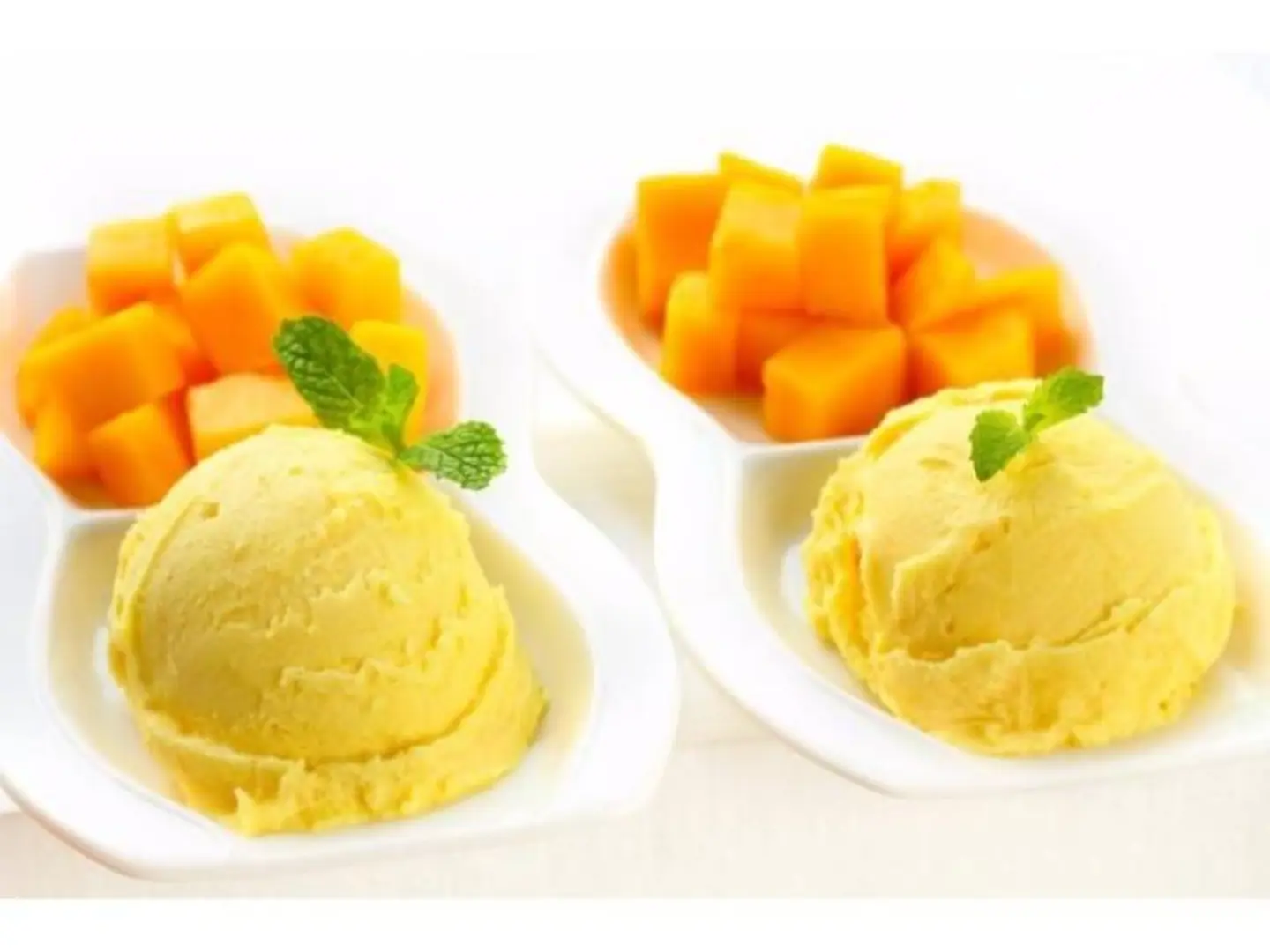 Mango With Ice Cream