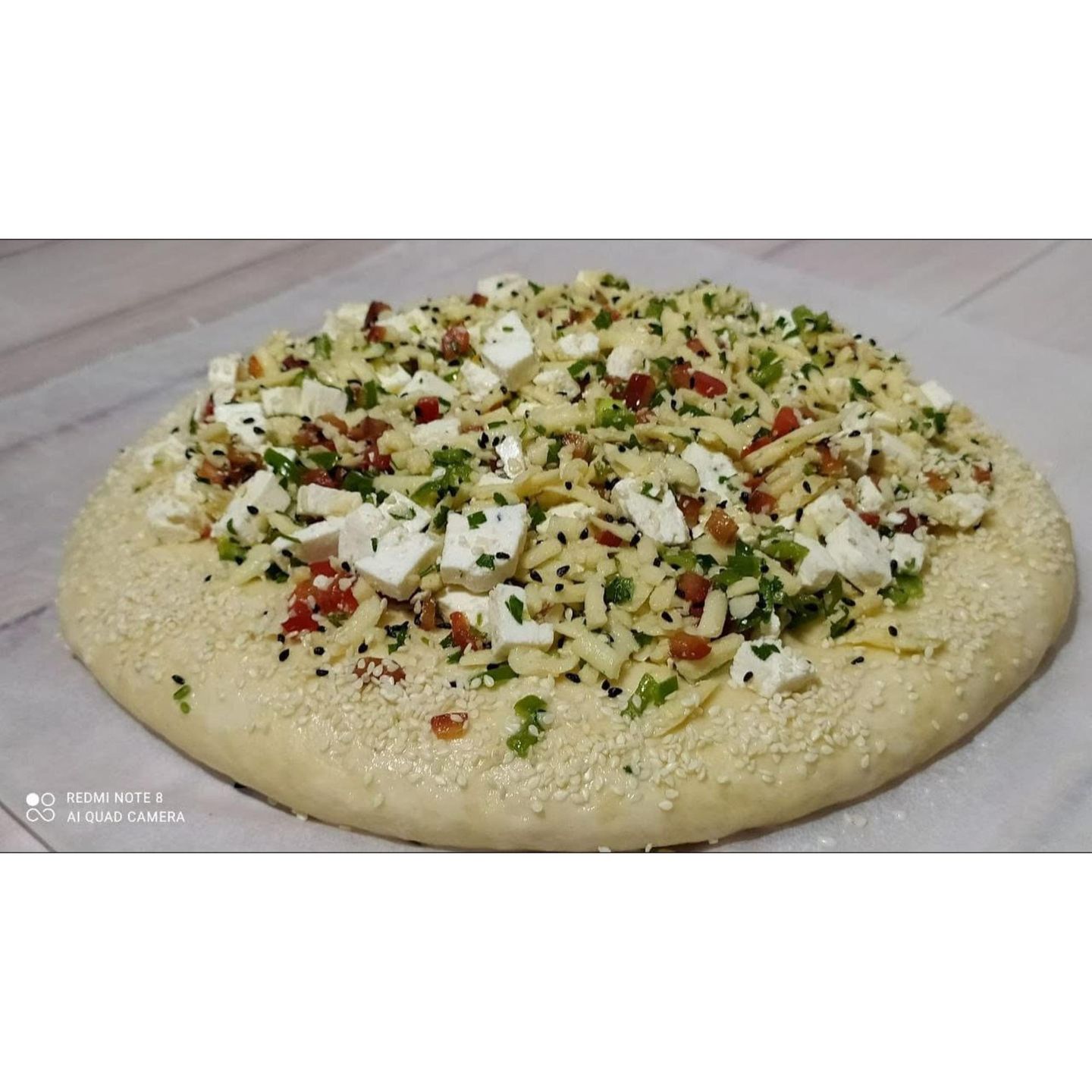 فطيرة فيتا بيض خضار