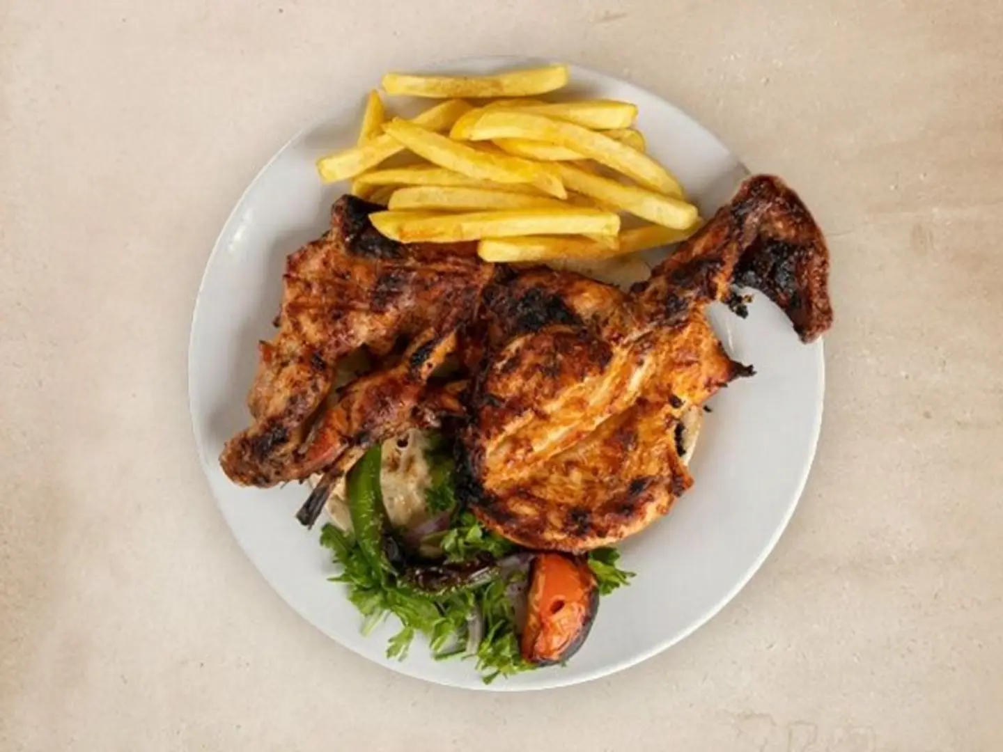 Grilled Half Chicken